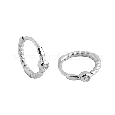 Элегантные винтажные серьги-кольца из стерлингового серебра s925 WG3298-2-1