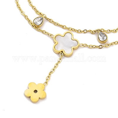 Ионное покрытие (ip) 304 нержавеющая сталь цепи браслет на ногу AJEW-H148-10F-G-1