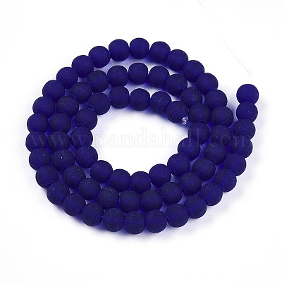 Прозрачные стеклянные бусины GLAA-T032-T6mm-MD15-1