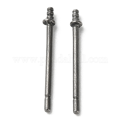Fornituras de aretes de titanio&nbsp;FIND-R096-02B-P-1