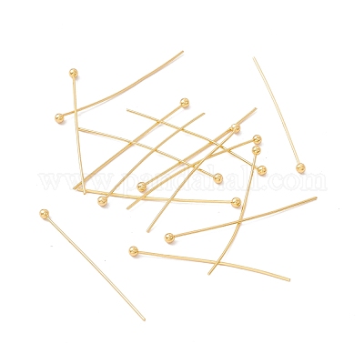Контакты латунь шаровой головкой KK-WH0058-02C-G01-1