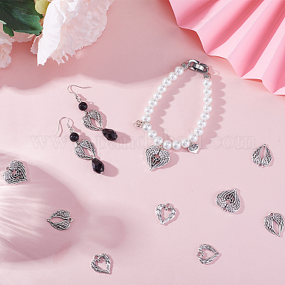 40шт 4 стиля подвески из сплава в тибетском стиле TIBE-SC0001-93-1