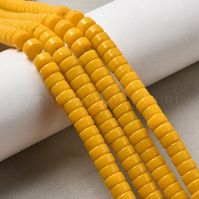 Непрозрачное стекло бисер нитей GLAA-I060-01H-1