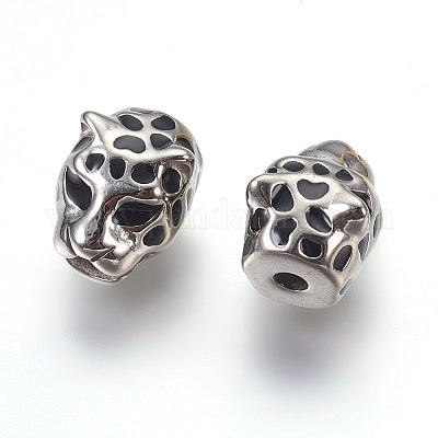 304 Edelstahlperlen&nbsp;STAS-F195-080AS-1