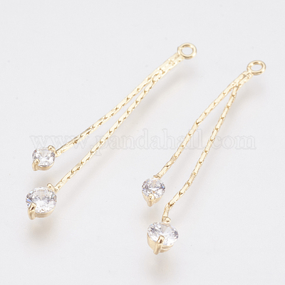 Латунные подвески KK-T029-120G-1