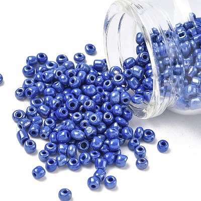 6/0 непрозрачная окраска стеклянных бусин X-SEED-A012-4mm-128-1