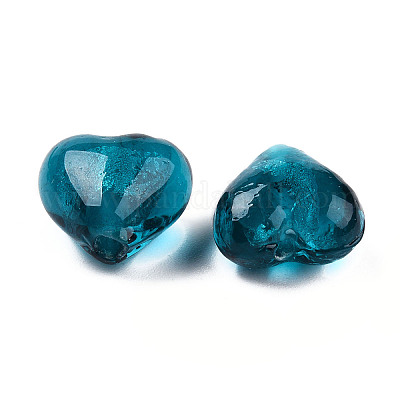 Стеклянные бусины X-FOIL-R050-12x8mm-11-1