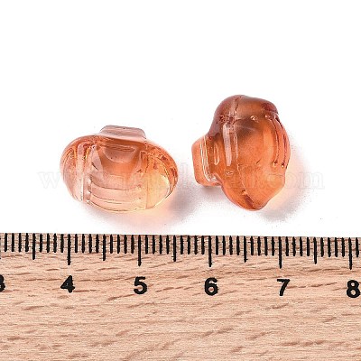 Стеклянные бусины GLAA-D303-05E-1