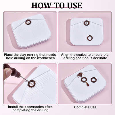 Инструмент для прокалывания ушей pla&nbsp;TOOL-WH0136-203-1
