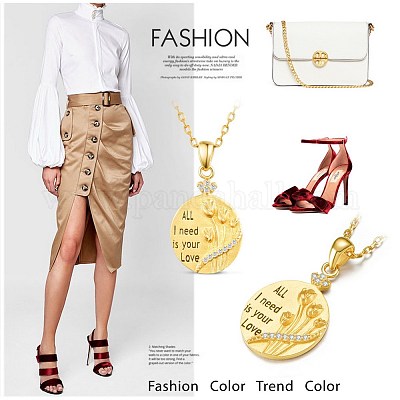 Очаровательные 925 серебряные подвески ожерелья JN653C-1