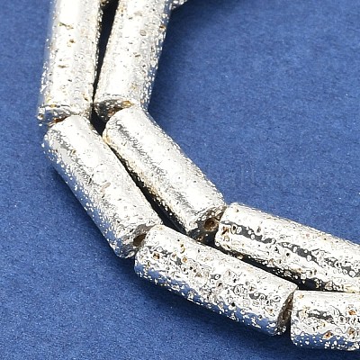 Гальванические нити из синтетических немагнитных гематитовых бусин G-U003-17D-1