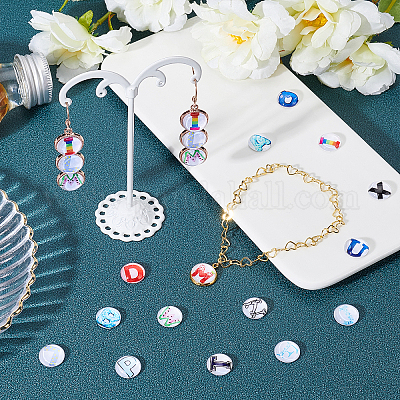 Кабошоны из стекла GGLA-PH0001-08A-1