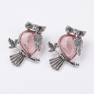 Арбуз камень стеклянные подвески X-G-E442-01G-1