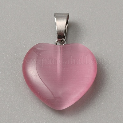 Кулон кошачий глаз FIND-WH0156-24A-1