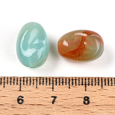 Прозрачные акриловые бусины TACR-T028-38H-1