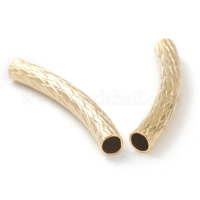 Бисера латунной трубки KK-Y003-83G-1