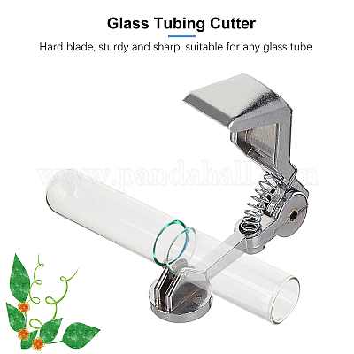Glass Tubing Cutter, Zinc Alloy Glass Pipe Cutter, Tubing Cutting Machine  Hand Tools Tube Cutting Tool, Max Diameter of 40mm 1.57, Glass Cutters