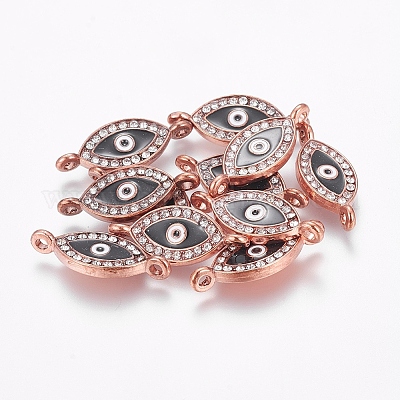 Соединители звеньев сплава горный хрусталь ALRI-H249-26x10x2-1RG-1