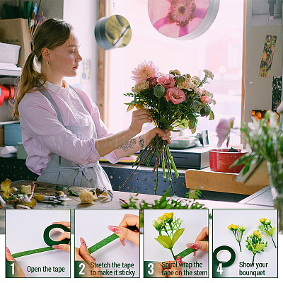 12 рулон двухцветной малярной ленты AJEW-TA0002-05-1