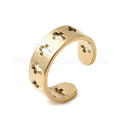 Кольца-манжеты из нержавеющей стали 304 для женщин RJEW-A077-02G-1