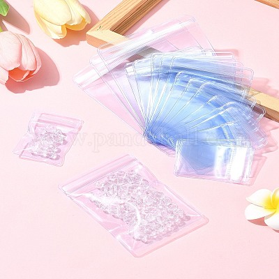 60 шт. 6 стиля прямоугольные ПВХ пакеты с застежкой-молнией OPP-FS0001-17-1