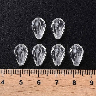 Прозрачные акриловые бусины&nbsp;MACR-S373-59B-B12-1