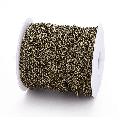 Латунные витой цепочки CHC-Q001-5x4mm-AB-1