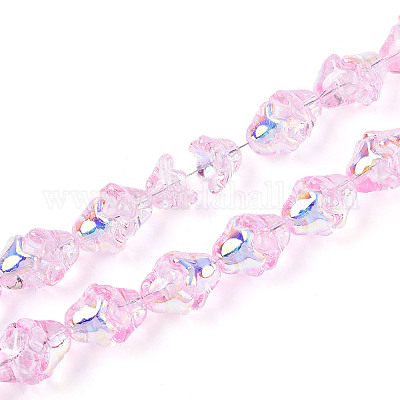 Гальванизируйте прозрачное стекло бисер нитей EGLA-N020-03D-1