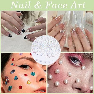 Кабошоны из смолы RESI-WH0029-14A-1