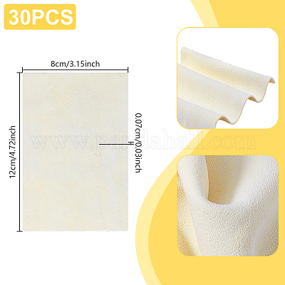 Салфетка для полировки серебра из искусственной замши AJEW-WH0596-225-1