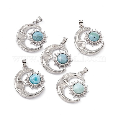 Природные смешанные подвески драгоценных камней KK-A173-04P-1