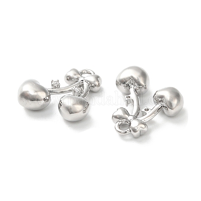 Латунные микро проложить кубического циркония подвески KK-K351-64P-1