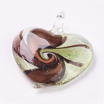 Подвески лэмпворк ручной работы LAMP-F009-06-1