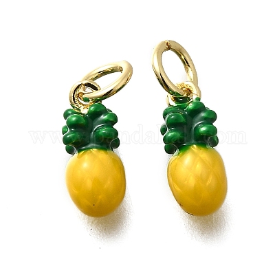 Латунь эмаль подвески KK-P295-12G-1