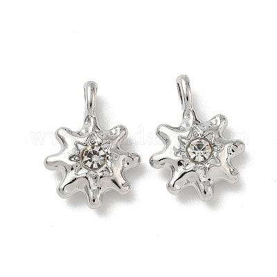 Подвески из сплава и страза FIND-L024-05P-1