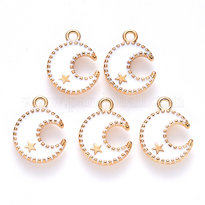 Подвески из эмали и сплава X-ENAM-S121-063B-1