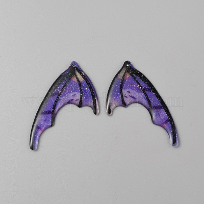 Полупрозрачные подвески из блестящей пудры из смолы X1-RESI-TAC0018-18I-1