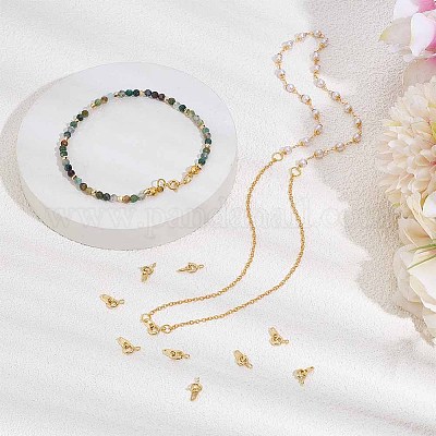 16 шт. латунные пружинные кольцевые застежки KK-PH0012-87-1