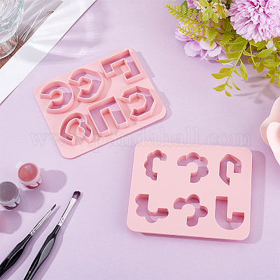 2 шт. 2 Молды из АБС-пластика&nbsp;DIY-ME0002-45-1