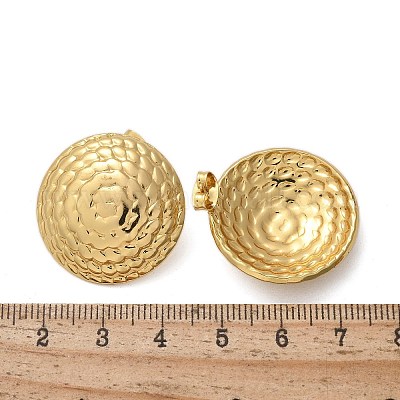 Серьги-гвоздики из нержавеющей стали 304 EJEW-U047-21G-1