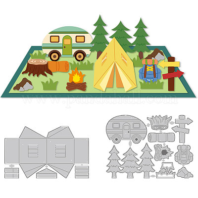 Тема кемпинга DIY-WH0309-2326-1