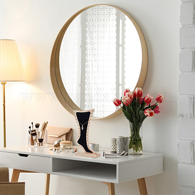 1 шт. бамбуковая стойка для хранения украшений в форме ступни ODIS-ME0001-01-1