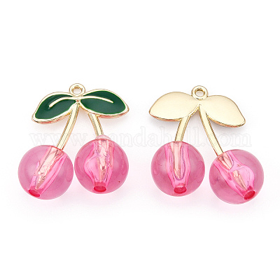 Подвески из эмали и сплава ENAM-N056-184-RS-1