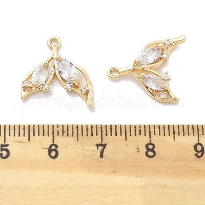 Латунные микро проложить кубического циркония подвески KK-B134-39G-1