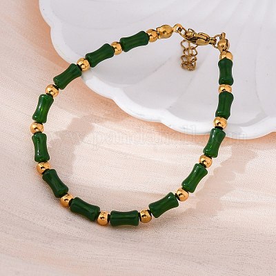 Браслеты из нержавеющей стали 304 для женщин BJEW-M056-06G-1