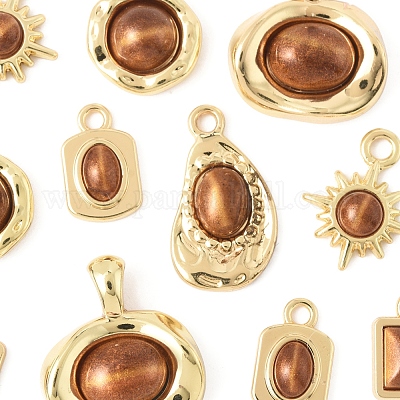 12 шт. 6 подвески из сплава смолы FIND-FS0004-05-1