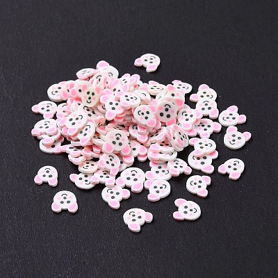 Кабошоны из полимерной глины ручной работы CLAY-A002-06-1