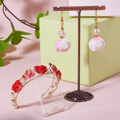 54 шт. 9 вида непрозрачных смоляных бусин RESI-TA0003-10-1