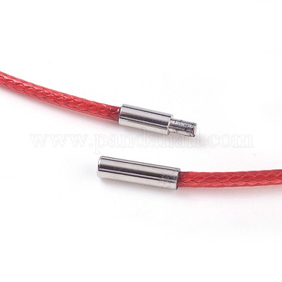 Изготовление ожерелья из воскового полиэстера MAK-I011-05-C-02-1