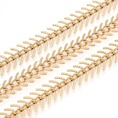 Цепи из нержавеющей стали 304 с звеньями типа «рыбья кость» CHS-N004-01G-1